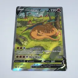Pokemon TCG Charizard v SWSH260 Holo Promo Card - Image 1
