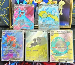 🔥 Journey Together Full Art Lot Pokemon TCG 5 Cards 1 IR 4 Ultra Rare NM/MINT - Image 1