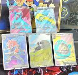 🔥 Journey Together Full Art Lot Pokemon TCG 5 Cards 1 IR 4 Ultra Rare NM/MINT - Image 2