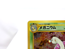 Meganium LV54 HP100 {No.154} [Old Back] Pokemon Card neo Japanese - Scratches - Image 2