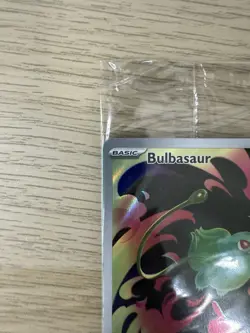 Bulbasaur 133/132 Stamped Sealed Promo Mega Evolution Pokemon Card NM - Image 2