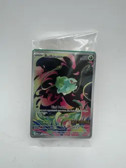 Bulbasaur 133/132 - Mega Evolution - Stamped Promo - Pokemon card - SEALED - Image 1