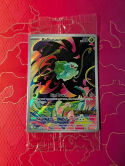 Bulbasaur 133/132 - Mega Evolution - Stamped Promo - Pokemon card - SEALED - Image 1