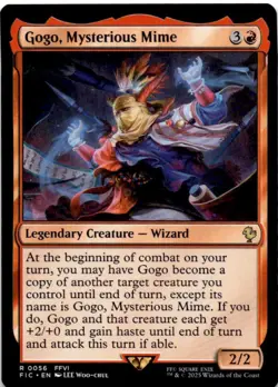 Gogo, Mysterious Mime R Commander: FINAL FANTASY 56 NM - Image 1