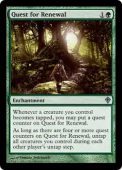 MTG magic cards 1x Quest for Renewal Worldwake NM-Mint, English - Image 1
