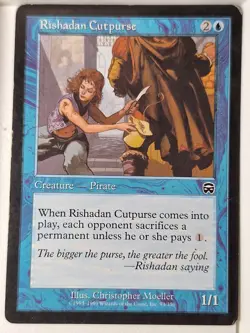 Rishadan Cutpurse - Mercadian Masques - Magic the Gathering MTG Nice! - Image 1