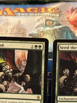 2x Seed the Land - Saviors of Kamigawa - Magic the Gathering MTG #146 NM LP - Image 5