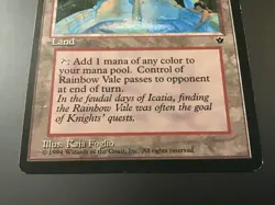 MTG Fallen Empires Rainbow Vale LP - Image 3