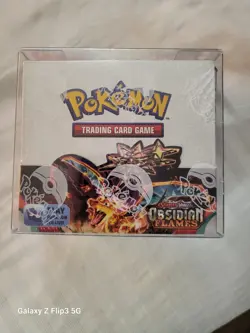 Pokemon TCG Scarlet & Violet Obsidian Flames Booster Box Sealed English 2023 - Image 1
