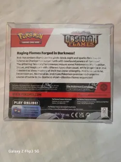 Pokemon TCG Scarlet & Violet Obsidian Flames Booster Box Sealed English 2023 - Image 2