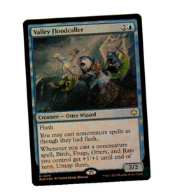 Valley Floodcaller Foil Rare Creature Magic The Gathering Bloomburrow - Image 1