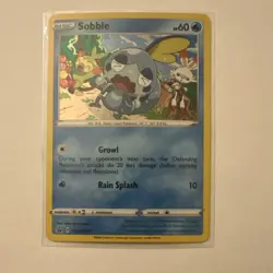Pokemon TCG Sobble SWSH073 SWSH: Sword & Shield Promo Holo Basic Card - Image 1