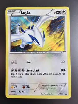 Lugia - XY156 - Pokemon XY Promo Holo Rare Card LP - Image 1