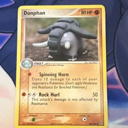 The Pokemon Donphan EX Deoxys Uncommon 80 HP Regular English 30/107 Stage 1 - Image 1