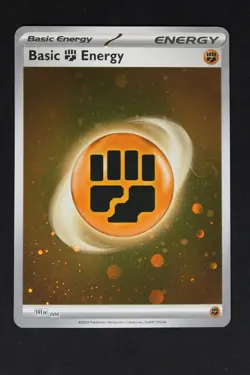 Pokemon Basic Fighting Energy Holo C NM - Scarlet & Violet Energies 006 - Image 1