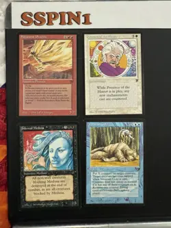 MTG Firestorm Phoenix Legends Presence If The Master lot - Image 1