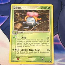 The Pokemon Gloom EX Hidden Legends Uncommon Stage 1 70 HP English 35/101 - Image 1