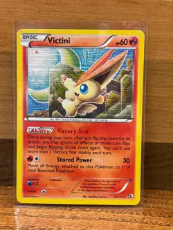 Victini(Holo) Pokemon Legendary Treasures Holo Rare - Image 1