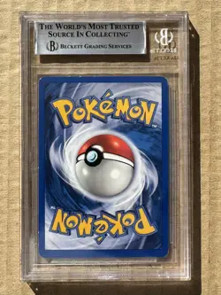 2000 Pokemon Team Rocket Unlimited Dark Dragonite #05 Holo BGS 7.5 - Image 2