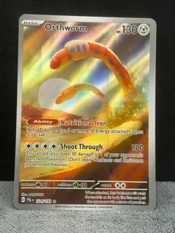 Orthworm 224/193 Illustration Rare Paldea Evolved Pokemon Holo Near Mint - Image 1