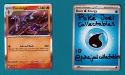 Ceruledge MEP 014 Phantasmal Flames Stamped Prerelease Pokemon Tcg Mep014 LP - Image 3