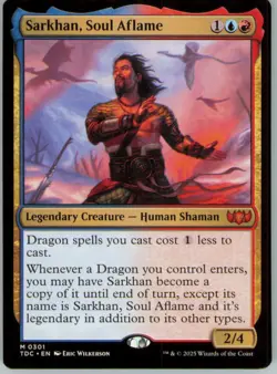 Sarkhan, Soul Aflame M Commander: Tarkir: Dragonstorm 301 NM - Image 1