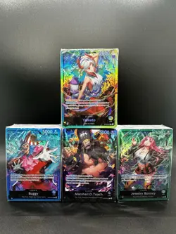 One Piece Starter Deck Lot Sealed Brick Only (4 Total) ST. 24-25, 27-28 - Image 1