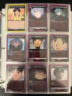 Union Arena Evangelion All Common, Uncommon, Rare Cards from Booster and Starter - Image 3