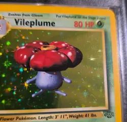 Vileplume Jungle Set Holo Rare Card 15/64 Pokemon Never Played With - Image 2