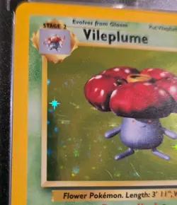 Vileplume Jungle Set Holo Rare Card 15/64 Pokemon Never Played With - Image 3