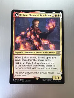 Joshua, Phoenix’s Dominant - 229 - Magic: Final Fantasy MTG - Rare - Regular - Image 1