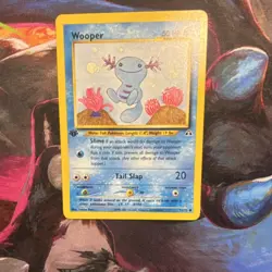 Pokemon Wooper 71/75 Neo Discovery 1st Edition Common Regular 2001 Card LP - Image 1