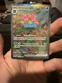Pokemon TCG Venusaur EX Card 198/165 SV Sir Scarlet & Violet 151 NM - Image 1