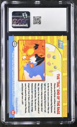 CGC 8.5 The "Tail" End Of The Race Topps the First Movie 50 Pokemon Card - Image 2