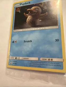 Pokemon Psyduck Promo Holo Card SM199 Detective Pikachu Set English 2019 SEALED - Image 3