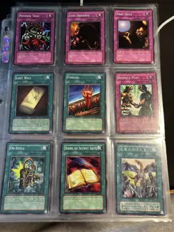 Mixed Vintage Card Lot Yu-Gi-Oh Binder Cards Rare Holo Anime TCG 108 cards - Image 1