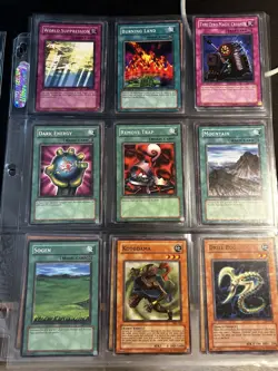 Mixed Vintage Card Lot Yu-Gi-Oh Binder Cards Rare Holo Anime TCG 108 cards - Image 2
