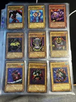 Mixed Vintage Card Lot Yu-Gi-Oh Binder Cards Rare Holo Anime TCG 108 cards - Image 3