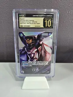 One Piece card OP04 OP02-085 Magellan SR SP Japanese CGC Prestine 10 - Image 1