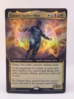 Magic The Gathering - Cosmic Spider-Man (Extended Art) - Marvel's Spider (Foil) - Image 1