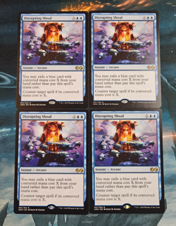 4X Disrupting Shoal, Ultimate Masters, Playset, Magic, MTG - Image 1