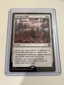 Akroma's Will #3, CMR, NM, Regular - Image 1