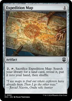 Expedition Map 292 MTG Commander M3C Common NP - Image 1