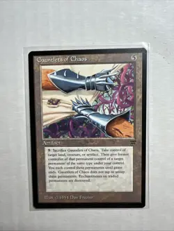 MTG Legends Gauntlets of Chaos M/NM 1994 - Image 1