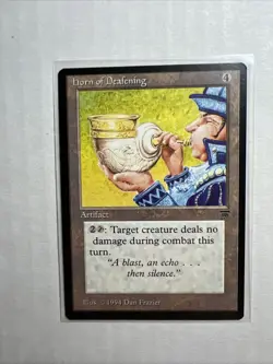 MTG Legends Horn of Deafening M/NM 1994 - Image 1