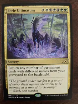 Eerie Ultimatum NM Ikoria: Lair of Behemoths MTG FREE SHIPPING - Image 1