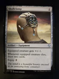 Skullclamp LP Commander 2017 MTG FREE SHIPPING - Image 1
