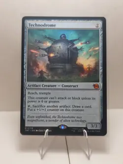 MTG Teenage Mutant Ninja Turtles Technodrome 0179 NM Mythic - Image 1