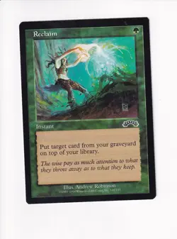 1998 MAGIC THE GATHERING MTG EXODUS RECLAIM (PH) - Image 1