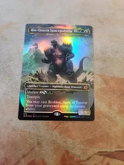 Bio-Quartz Spacegodzilla-Brokkos, Apex Of Forever Foil LP - Image 1